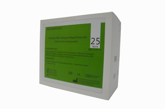 Teste rápido Kit For Qualitative Detection NS1 AG de ISO9001 15 Min Dengue