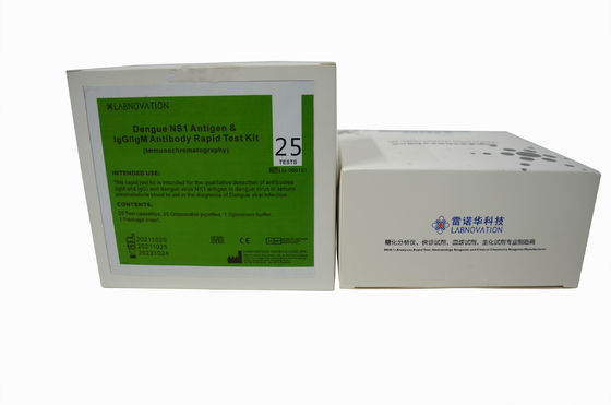 Jogo rápido combinado do teste do teste do anticorpo do antígeno da dengue da precisão do OEM 95%