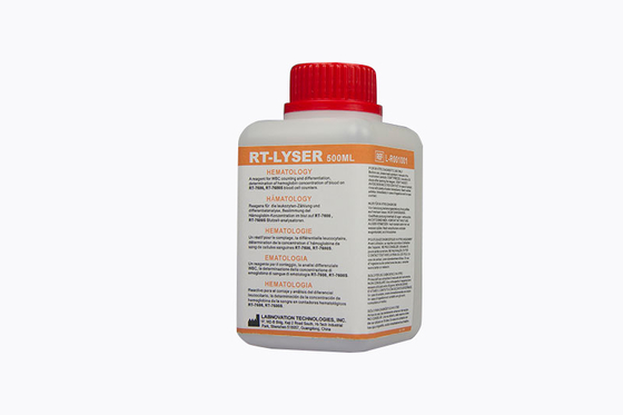 Reagentes de Bayer ADVIA 60 usados no analisador da hematologia