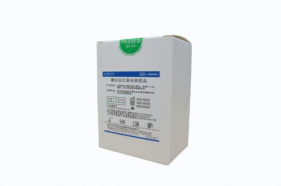O analisador Glycosylated do controle LD500 HbA1c da hemoglobina obedece a CONCESSÃO do laboratório