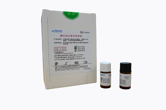Uso totalmente automático Glycosylated do teste do analisador do calibrador LD-500 HbA1c da hemoglobina de Ues do analisador de HbA1C (HbA1c)