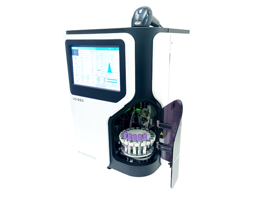 O analisador habilitado automatizado completo o mais atrasado do método IFCC&amp;NGSP HbA1c da HPLC do analisador do analisador LD-560 Labnovation de HbA1c