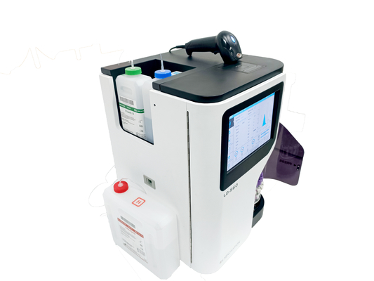 O analisador o mais atrasado do analisador LD-560 Labnovation de HbA1c para o modo duplo de teste do método da HPLC de HbA1c para a operação