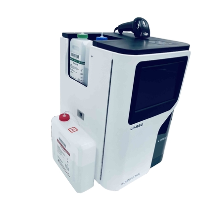 Cor da cromatografia de líquido do elevado desempenho do equipamento de teste da exposição HbA1c do LCD